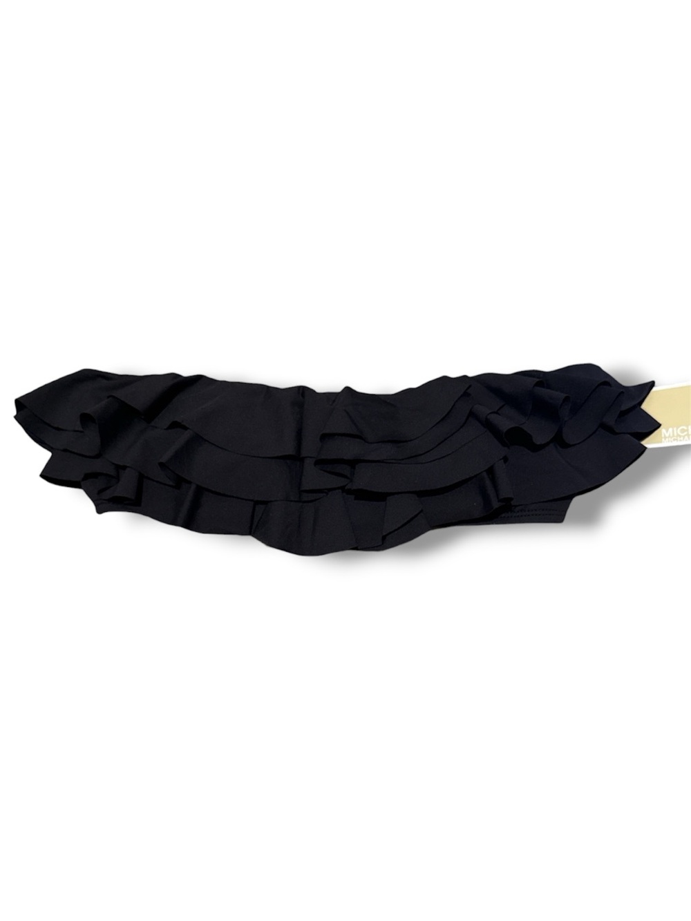 MICHAEL Michael Kors Black Tiered Ruffle top